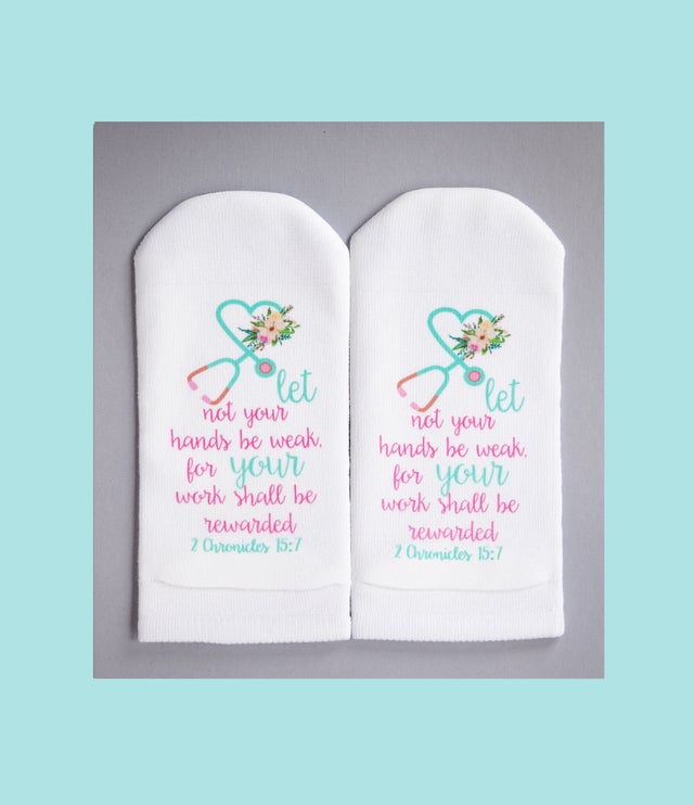 Standing On The Word Socks - Your Hands Be Weak 2 Chronicles 15:7