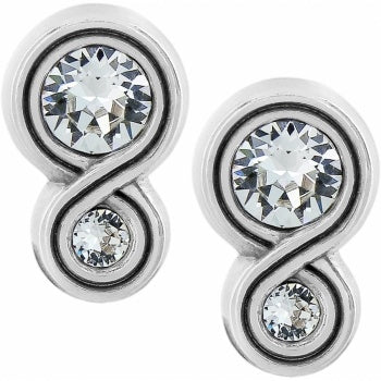 Brighton Infinity Pearl Post Earrings