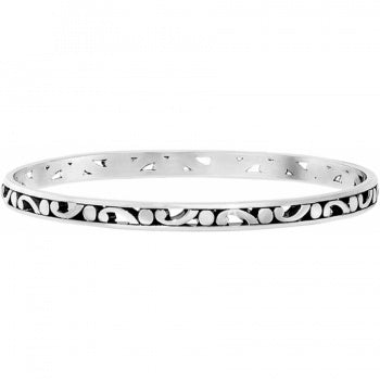 Brighton Contempo Slim Bangle - Silver