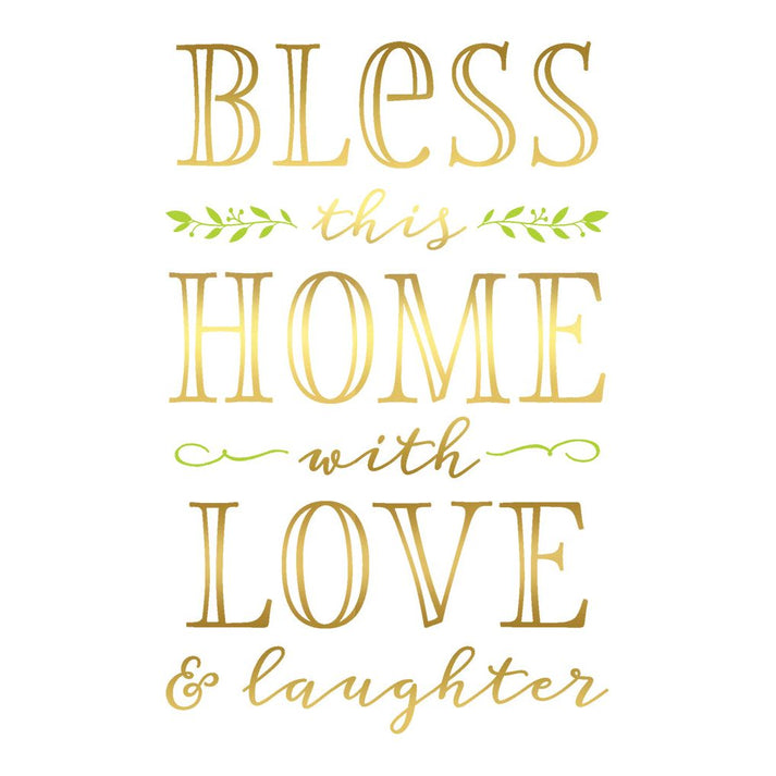 Pictura Bless This Home New Home Greeting Card