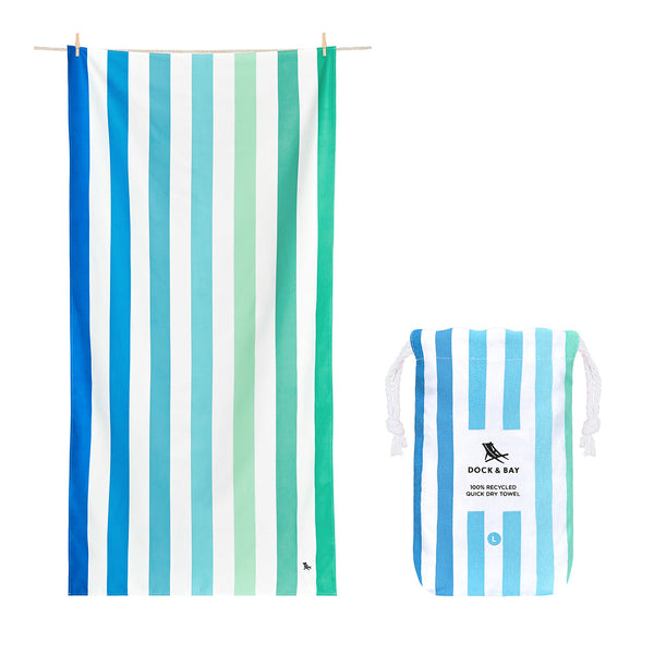 Dock & Bay Quick Dry Towel - Endless River Extra Large