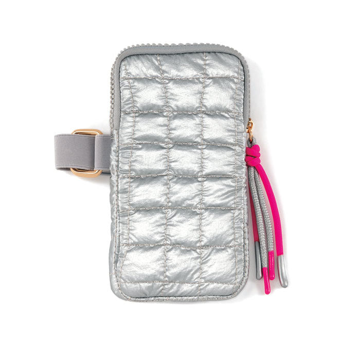 Shiraleah Logan Tumbler Fanny Pack -Silver