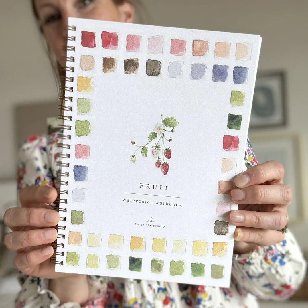 Emily Lex Watercolor Workbook - Fruit