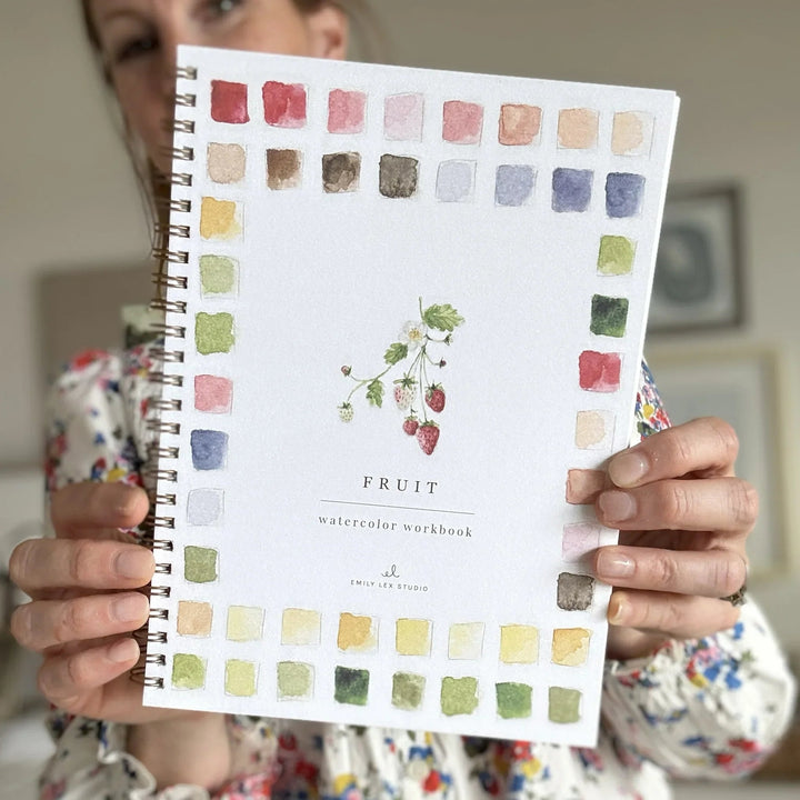 Emily Lex Watercolor Workbook - Fruit