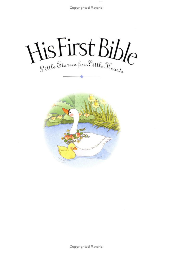 His First Bible