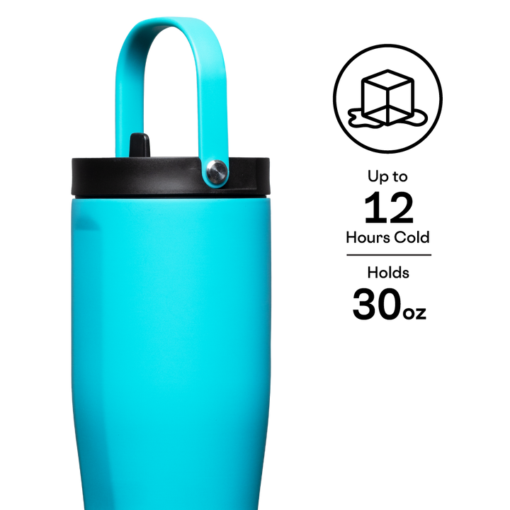 Corkcicle 30oz Go Cup XL - Capri Blue