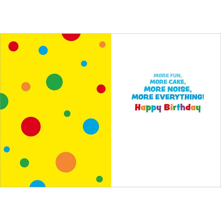 Avanti Press Happy Dog Party Blowers Birthday Card
