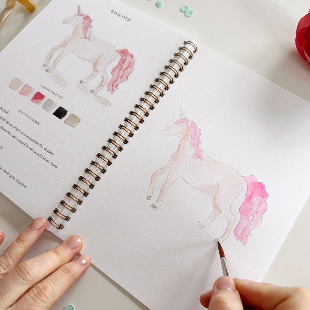 Emily Lex Watercolor Workbook - Fairytale