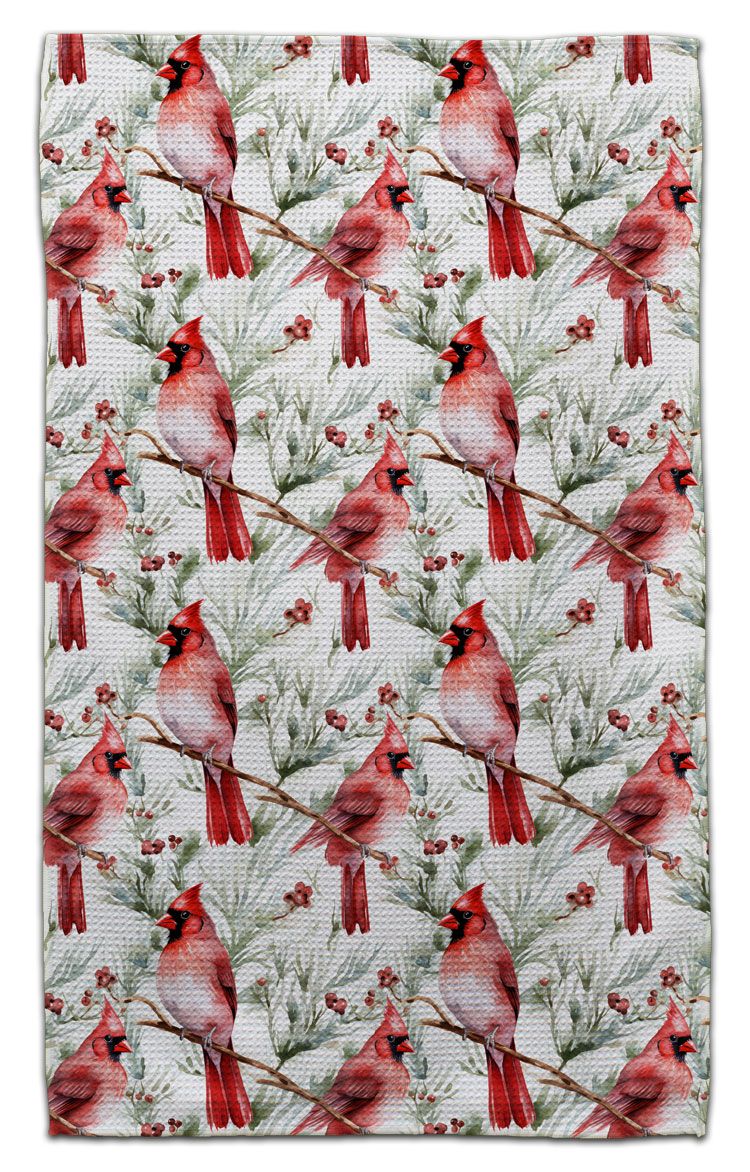 CJ Bella Co Eco-Friendly Towel - Cardinals on Branches