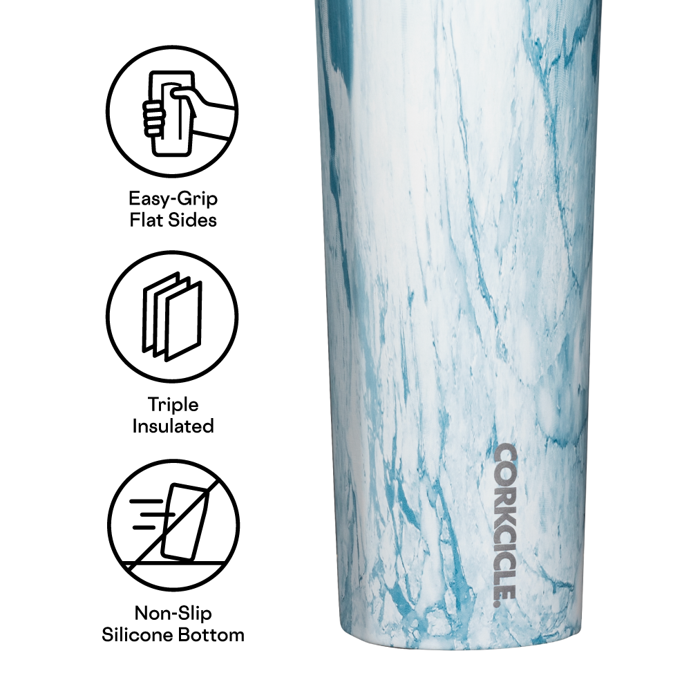 Corkcicle 16oz Canteen - Blue Marble