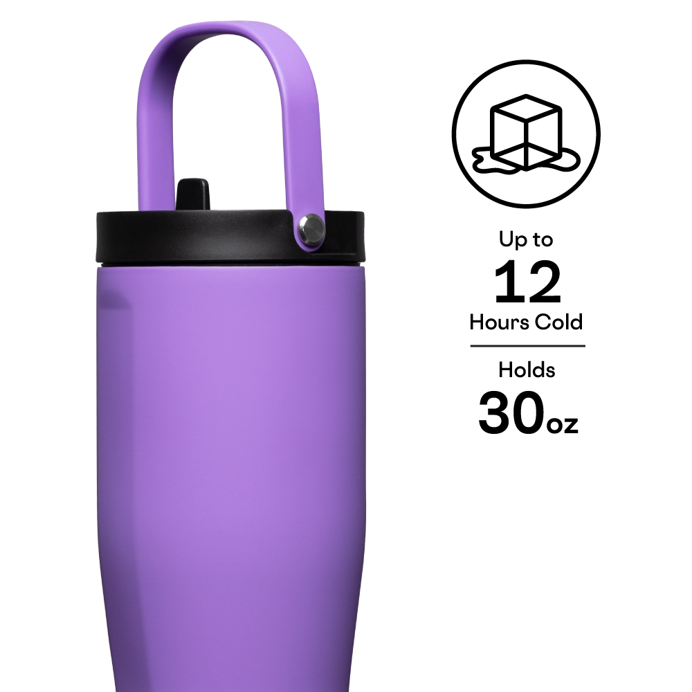 Corkcicle 30oz Go Cup XL - Varsity Purple