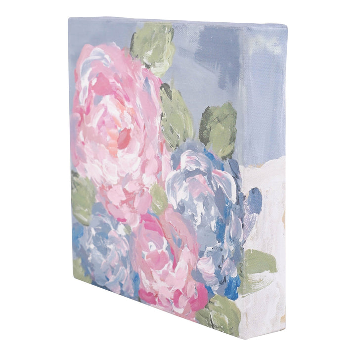 Glory Haus Pink & Blue Hydrangea Canvas
