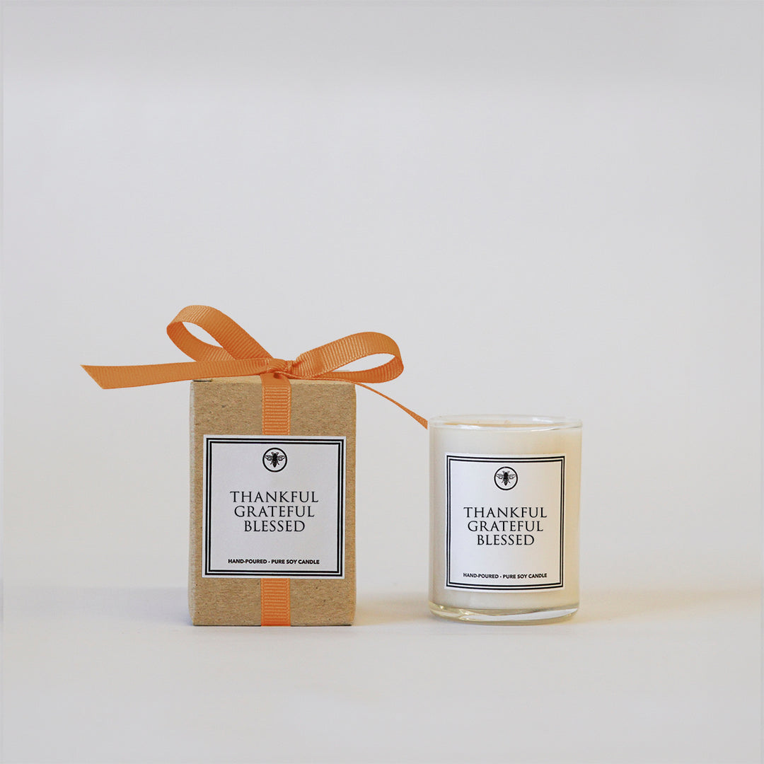 Ella B Sidekick 3oz Boxed Candle - Thankful Grateful Blessed