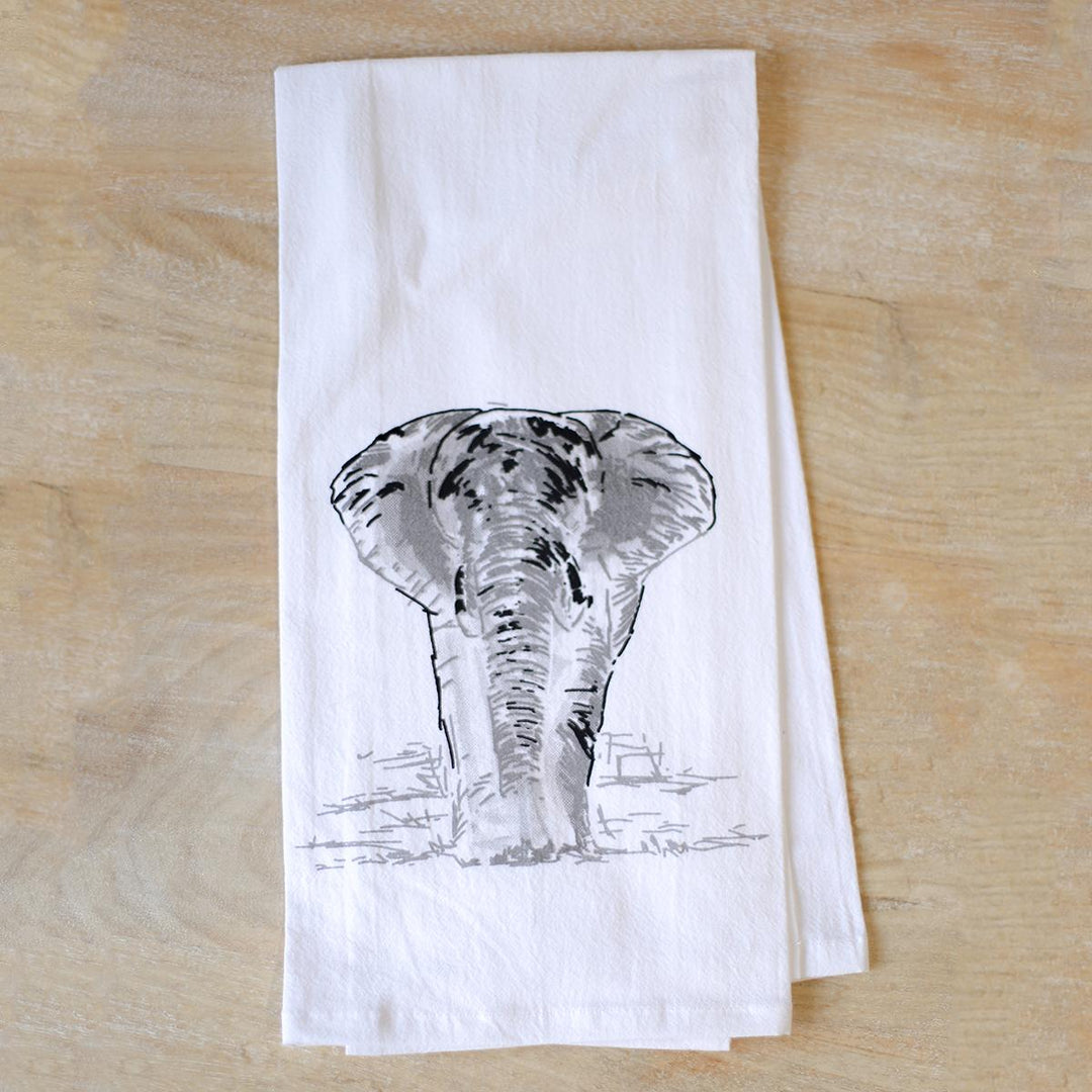 TRS Elephant Flour Sack Hand Towel