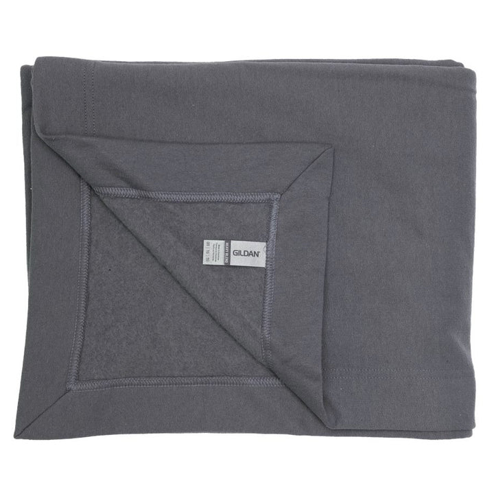 Gildan Heavy Blend Fleece Stadium Blanket - Charcoal