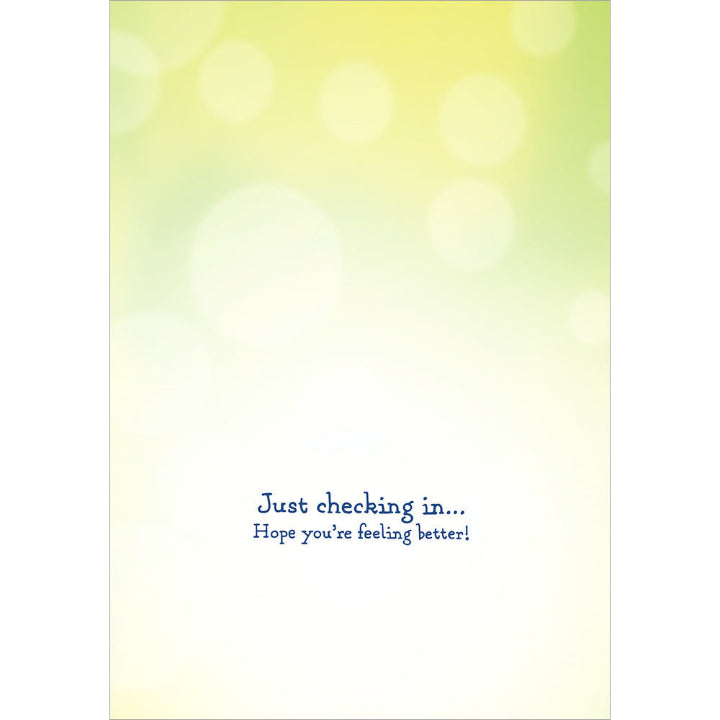 Avanti Press Flower Goldens Over Fence Get Well Card