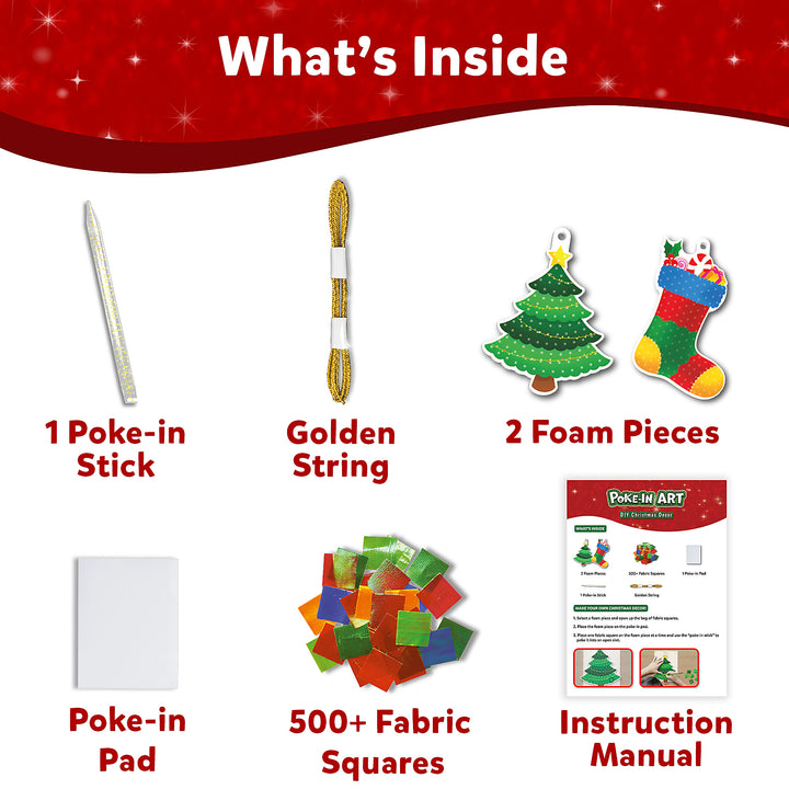 Skillmatics Poke In Art - Christmas