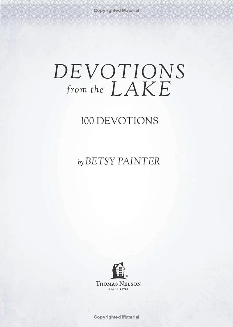 Devotions from the Lake: Finding God's Presence in Nature's Beauty