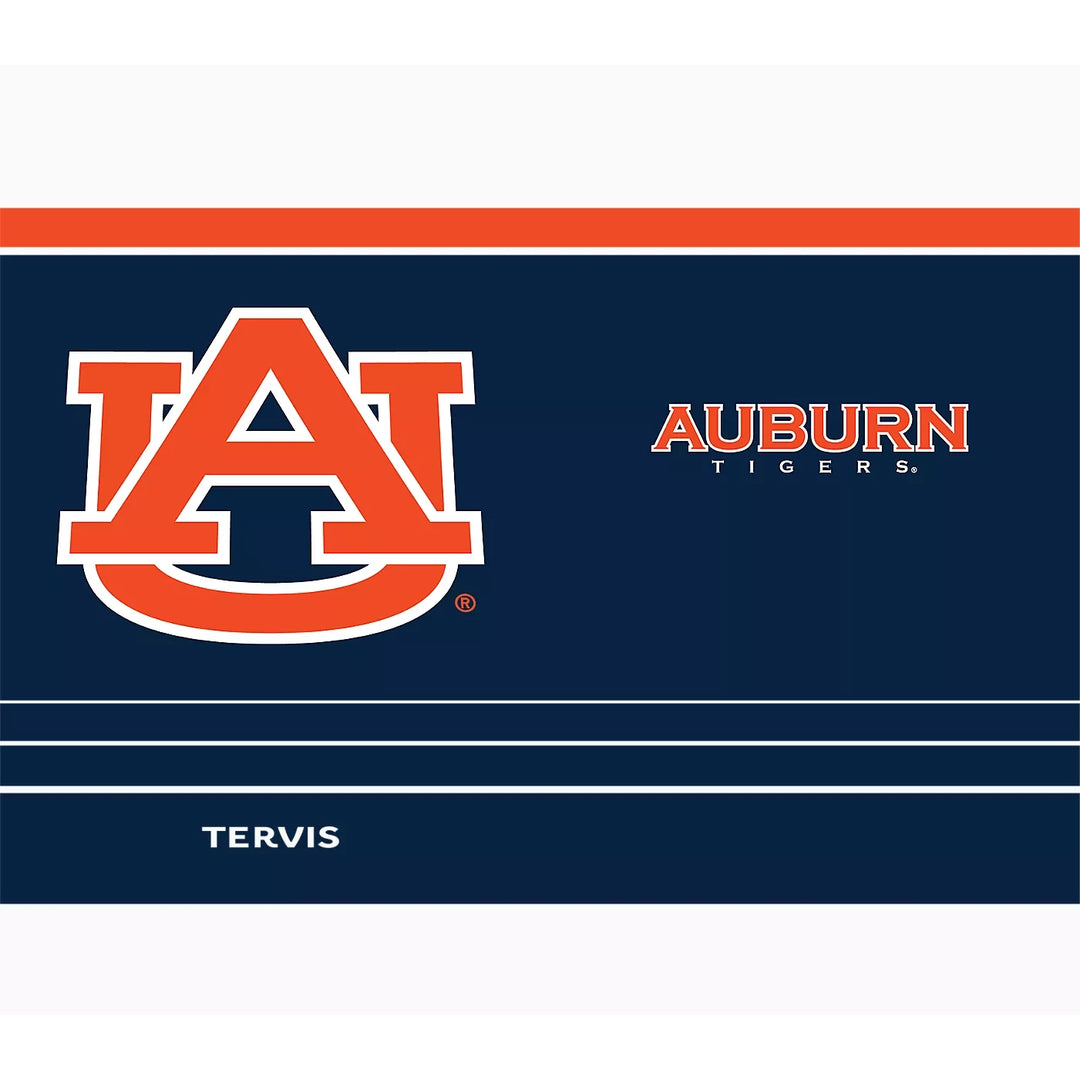 Tervis 30oz Traveler® Stainless Steel Tumbler with Straw Lid - Auburn Tigers - MVP