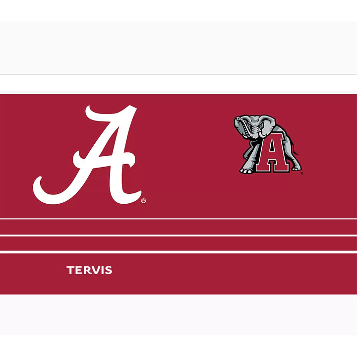 Tervis 30oz Traveler® Stainless Steel Tumbler with Straw Lid - Alabama Crimson Tide - MVP