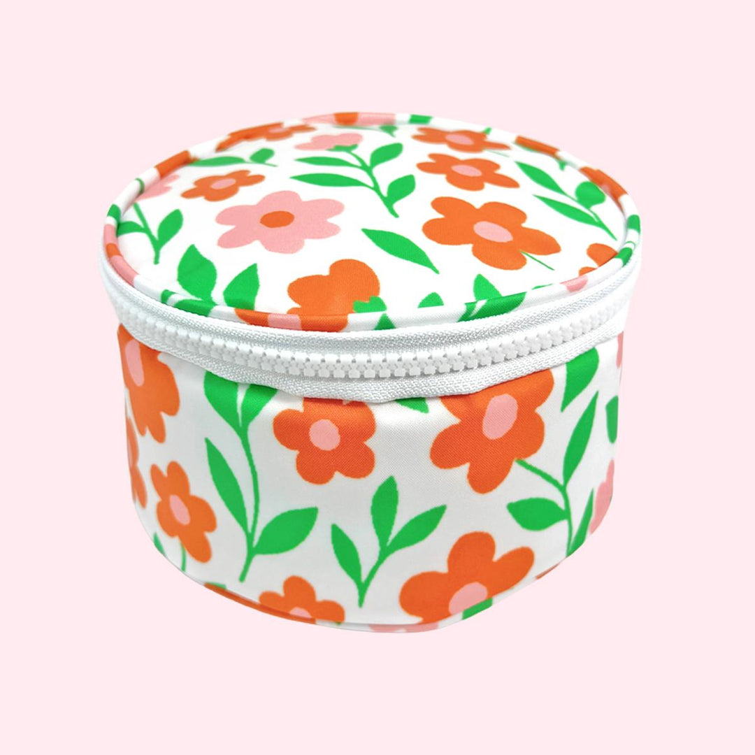 Mint 6" Button Bag - In Bloom