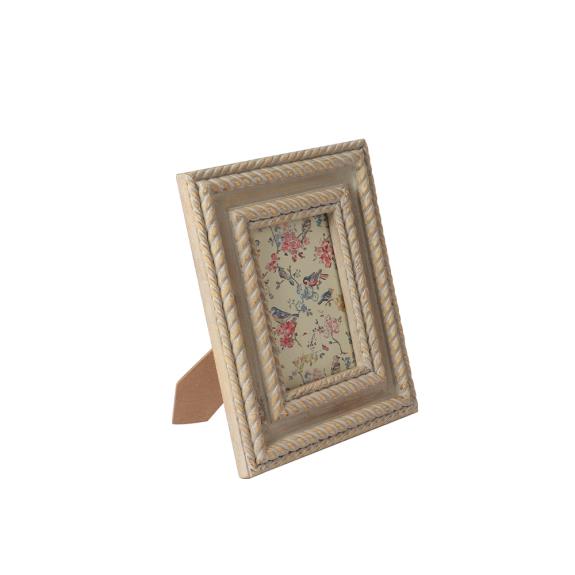 IHI Rope Carved Grey Frame -  5" x 7"