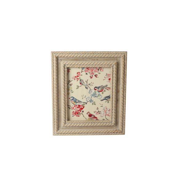 IHI Rope Carved Grey Frame -  8" x 10"