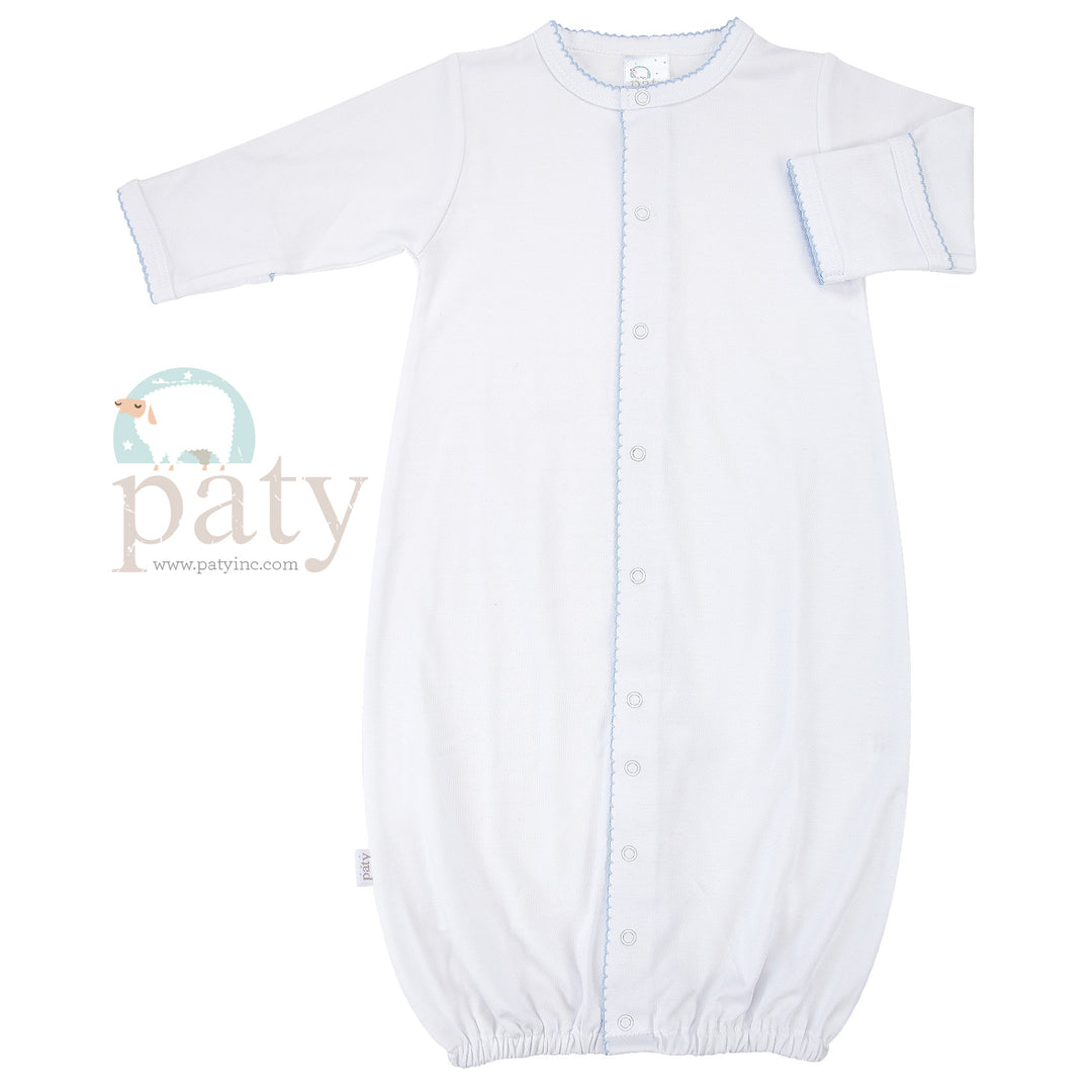 Paty Pima Converter Newborn White/Blue