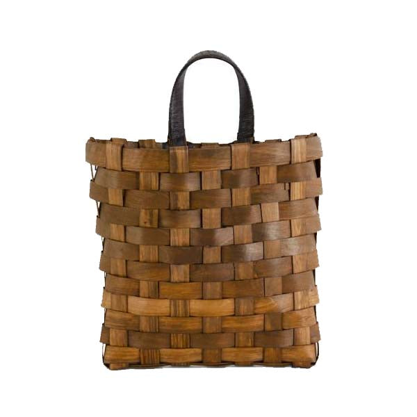 K & K Interiors Brown Hanging Basket - Medium