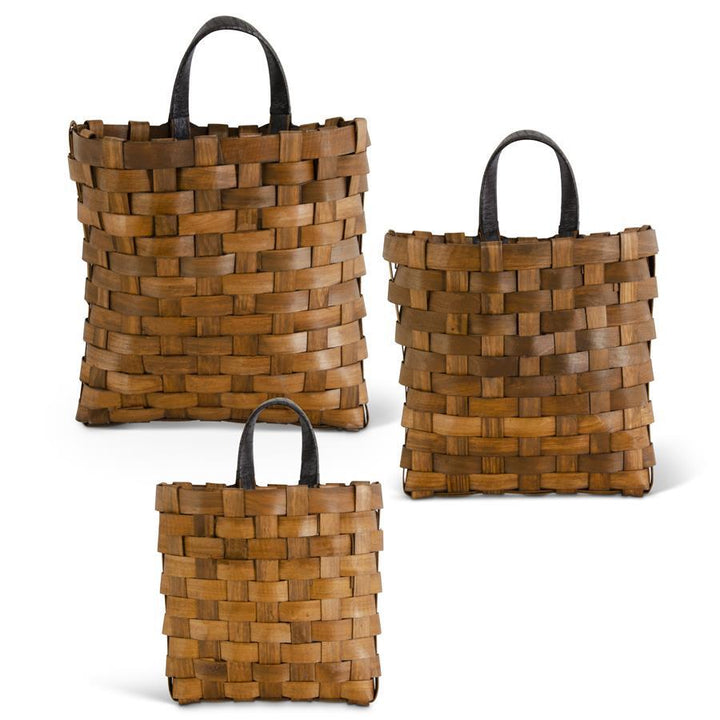 K & K Interiors Brown Hanging Basket - Medium