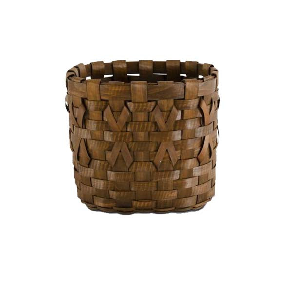 K & K Interiors Brown Oval Nesting Basket - Small