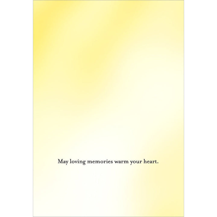 Avanti Press Sunrise Tree in Field of Daisies Sympathy Card