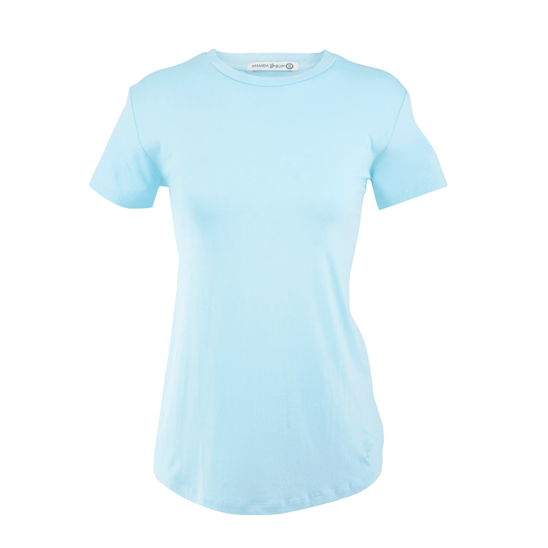 Amanda Blu Milky Blue Luxe T-Shirt