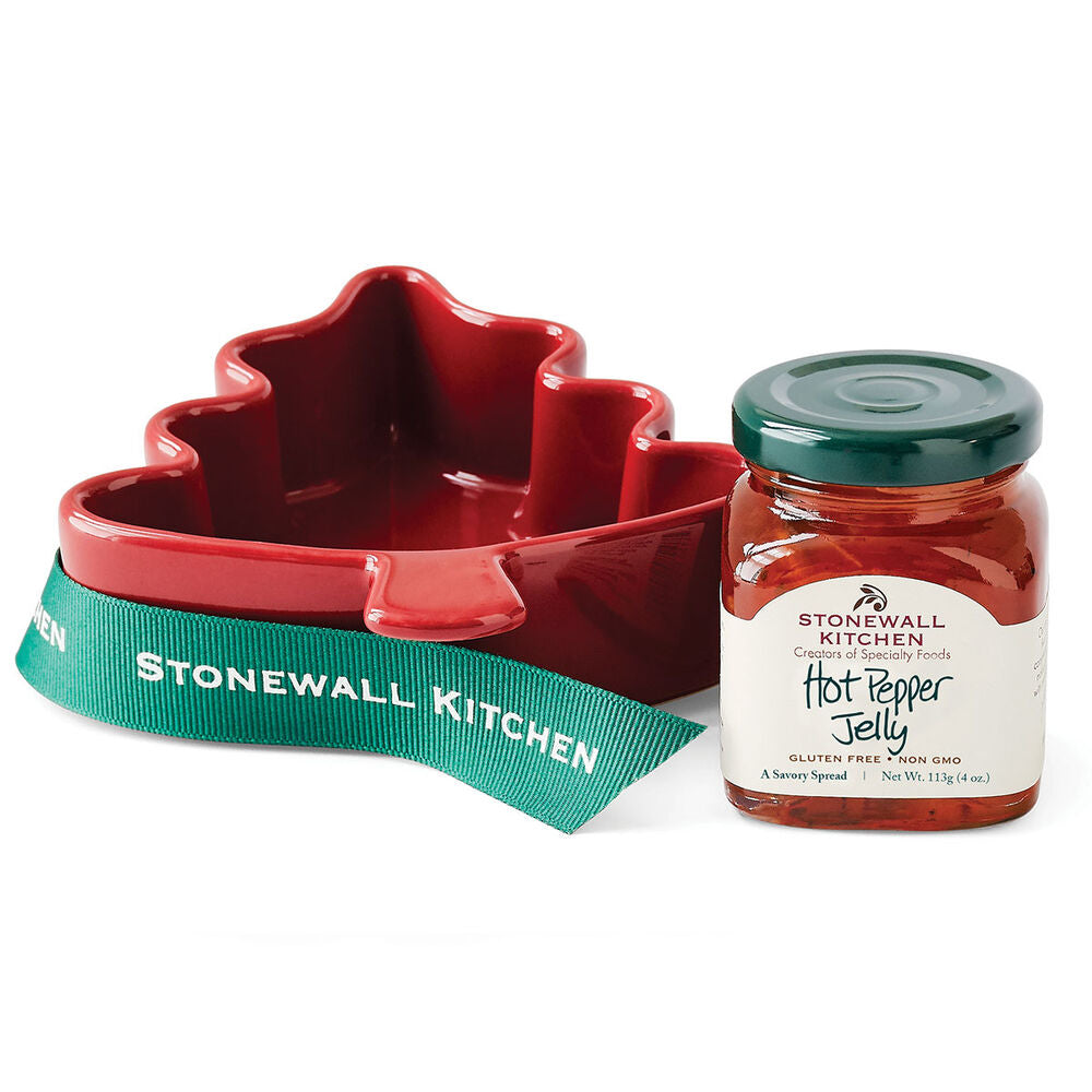 Stonewall Kitchen Hot Pepper Jelly Tree Ramekin