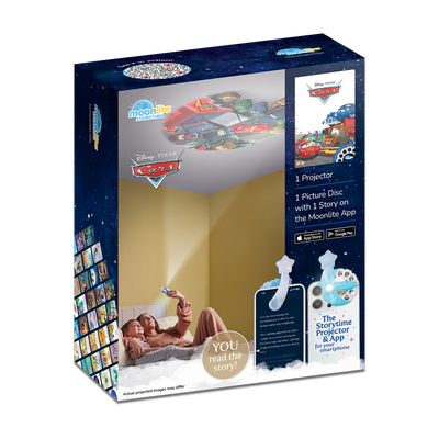 Moonlite Storytime Disney Pixar Cars 1-Story Projector Pack