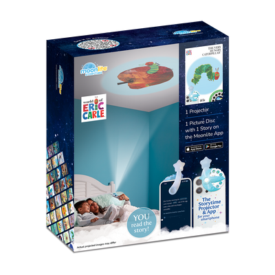 Moonlite Storytime Eric Carle The Very Hungry Caterpillar 1-Story Projector Pack