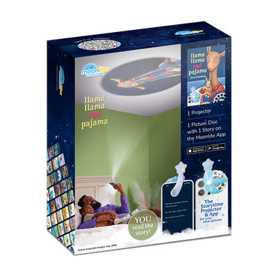 Moonlite Storytime Llama Llama Red Pajama 1-Story Projector Pack
