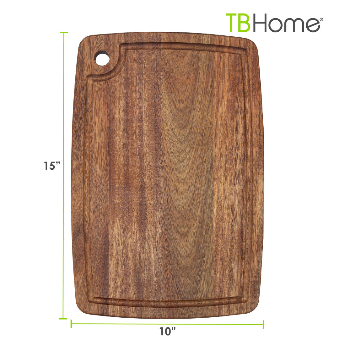 Totally Bamboo Home® Acacia Wood Cutting Board