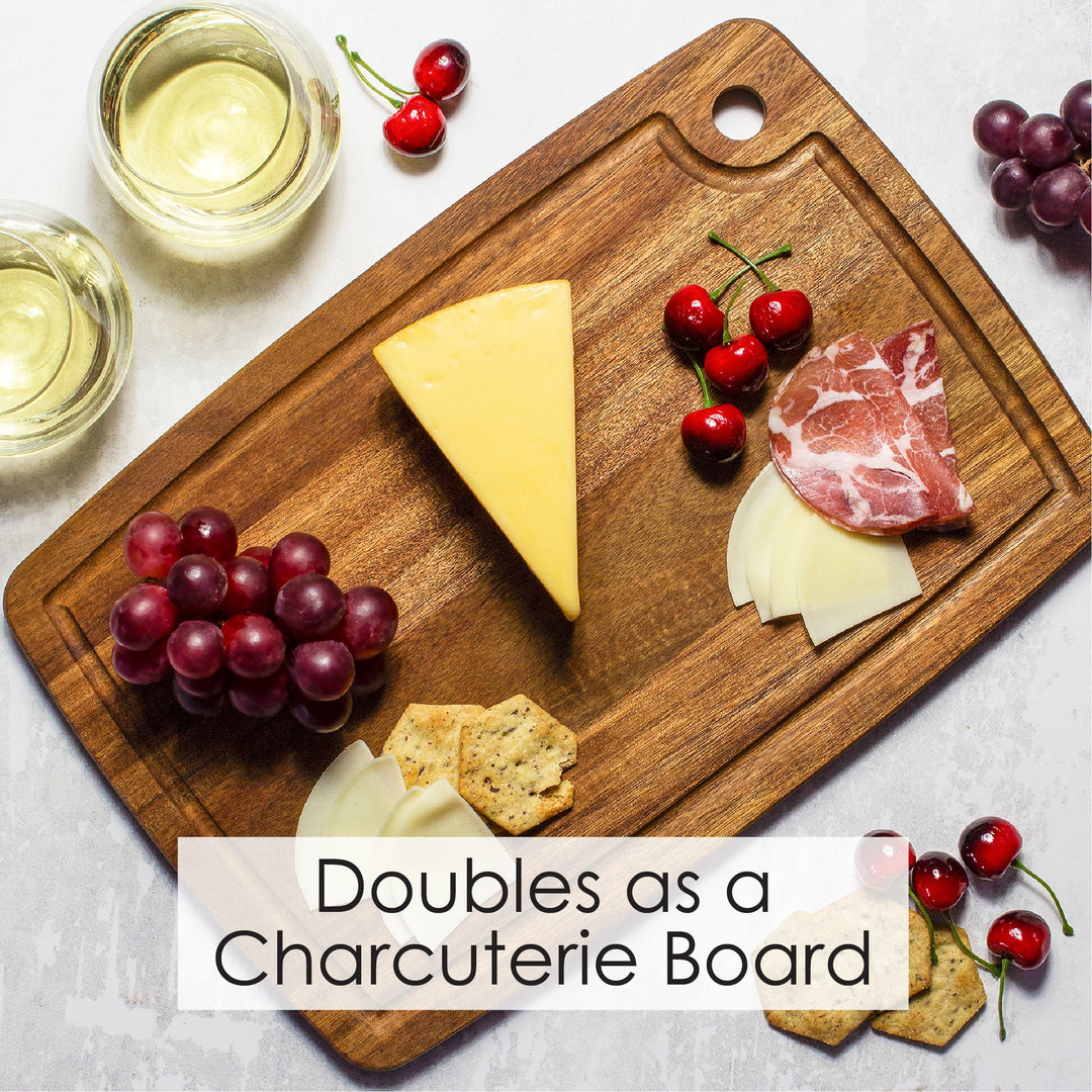 Totally Bamboo Home® Acacia Wood Cutting Board