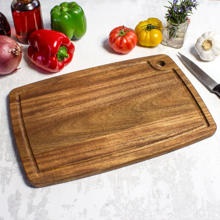 Totally Bamboo Home® Acacia Wood Cutting Board