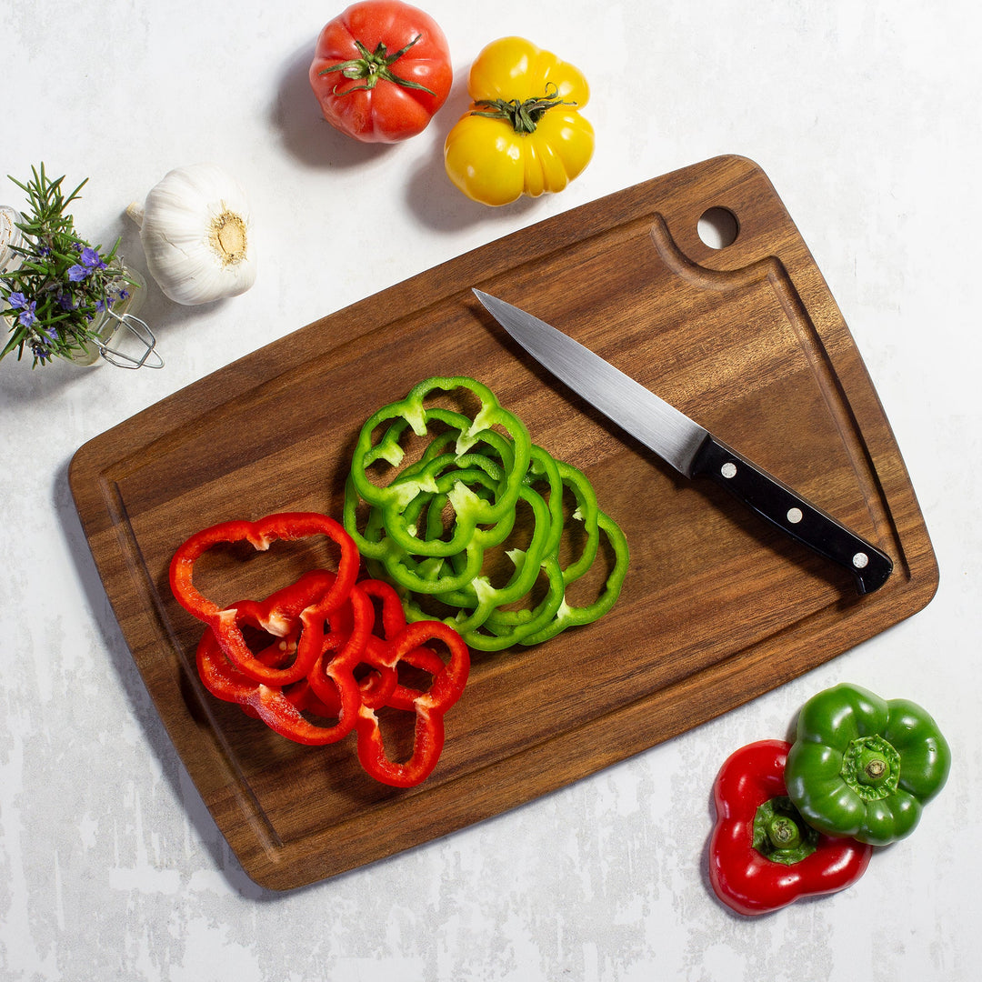 Totally Bamboo Home® Acacia Wood Cutting Board