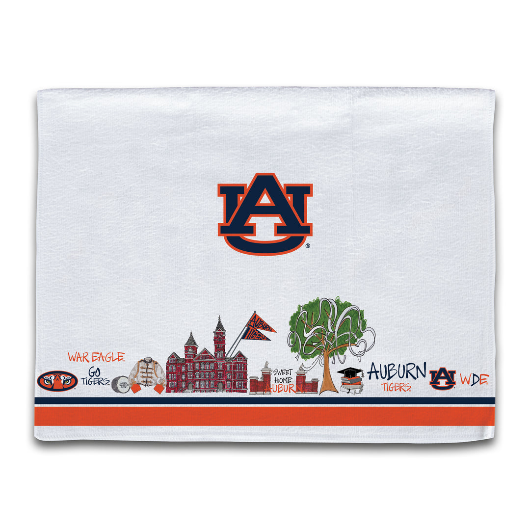 Magnolia Lane Icon Towel - Auburn