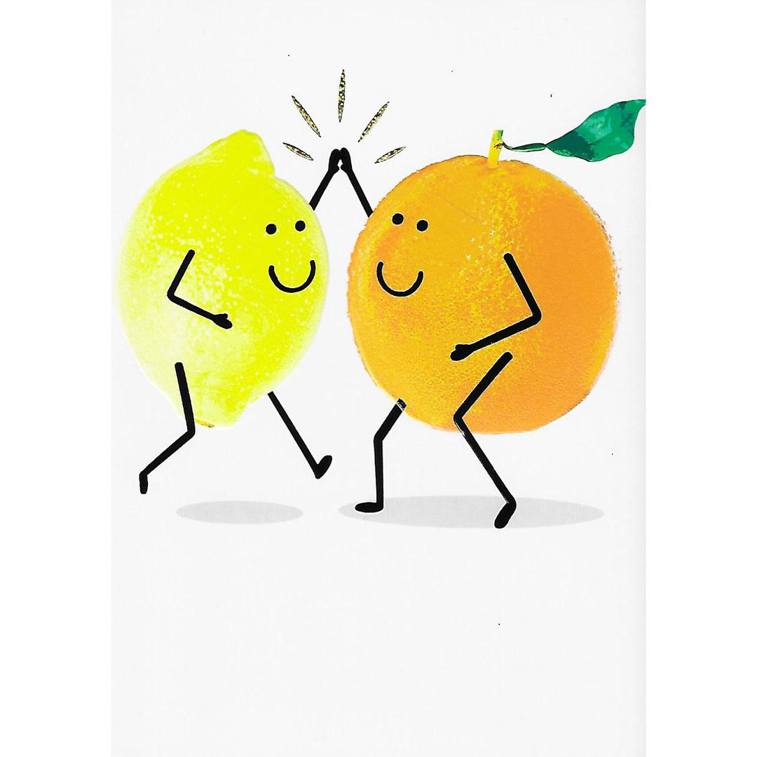 Avanti Press Lemon and Orange Friends Thank You Card