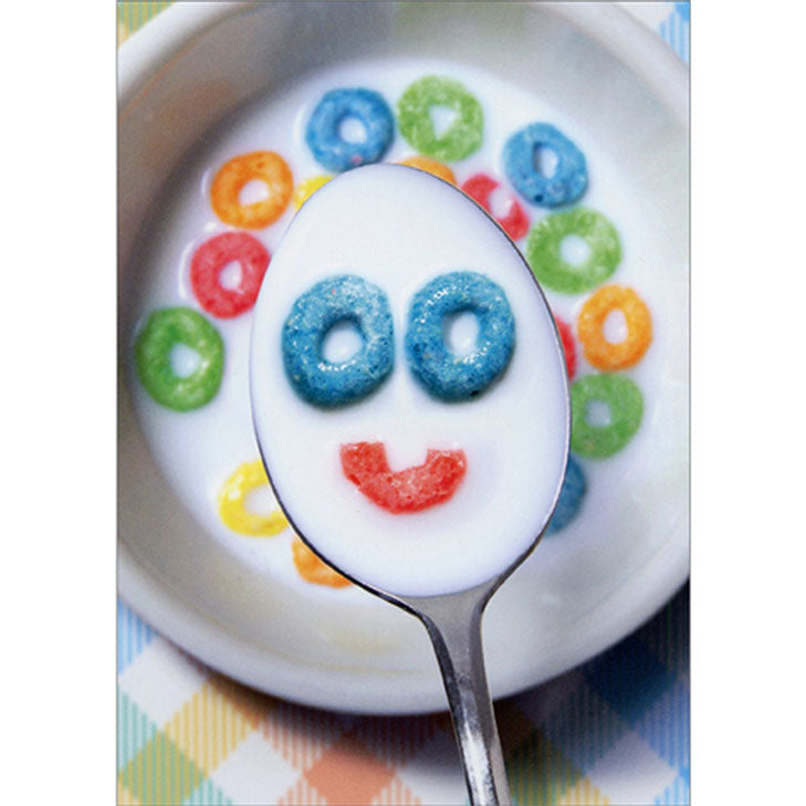 Avanti Press Cereal Face Encouragement Card