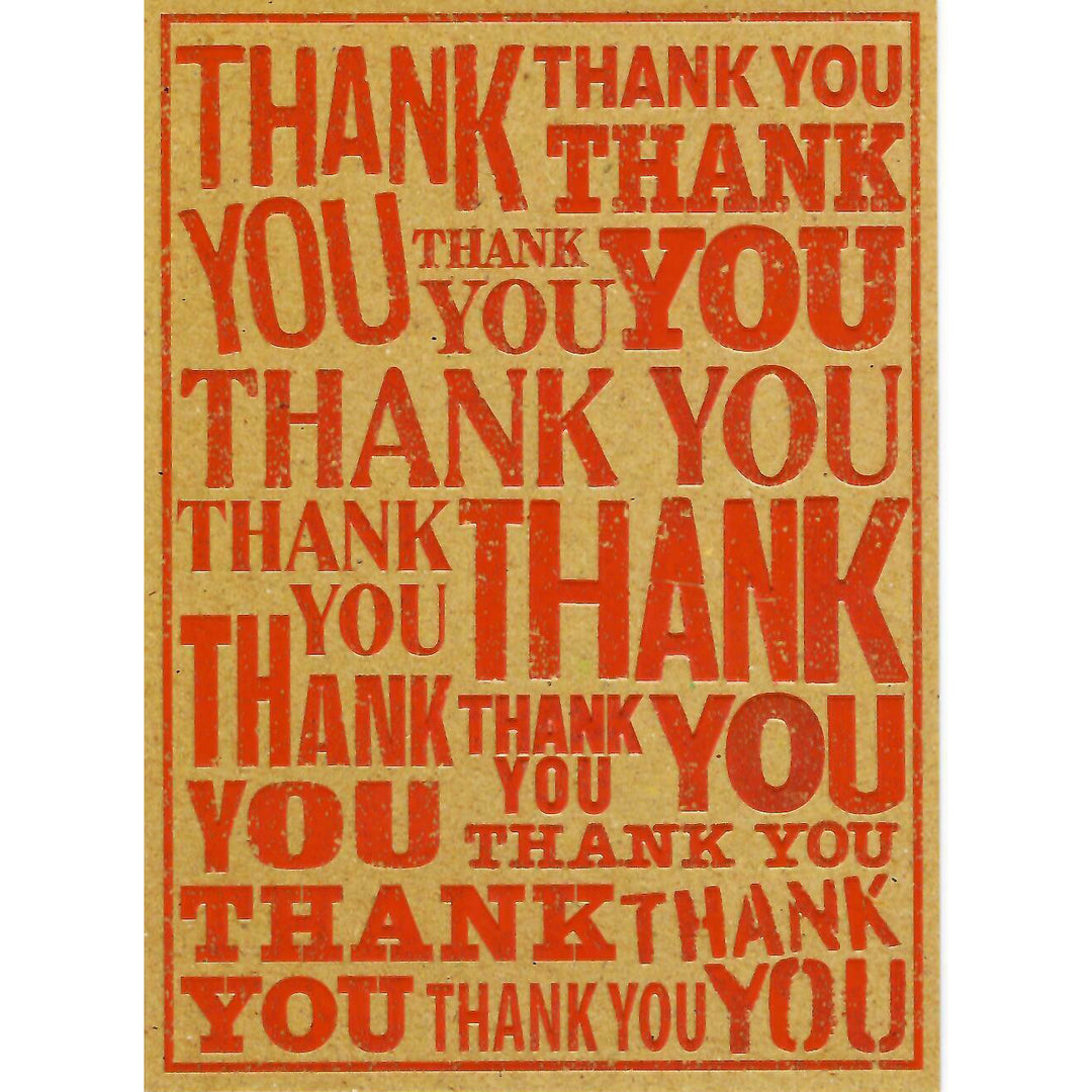 Avanti Press Thank You Stamp Thank You Card