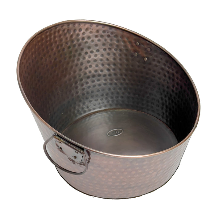 IHI Hammered Copper Ice Tub - 20"