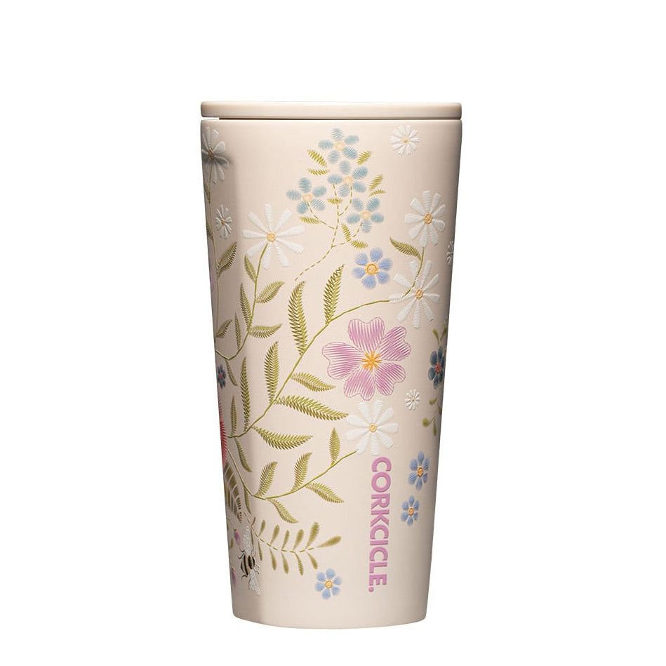 Corkcicle 16oz Tumbler - Kitsch Stitch