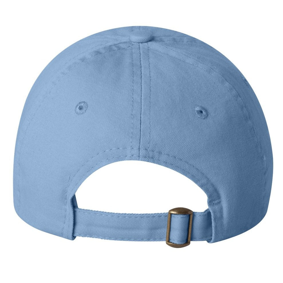 Valucap Small Fit Bio-Washed Dad Hat - Baby Blue