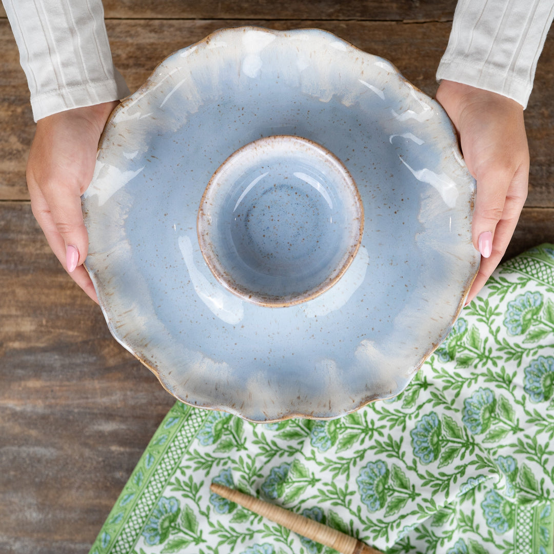 Etta B Small Hors d'oeuvre Dish - Botanical