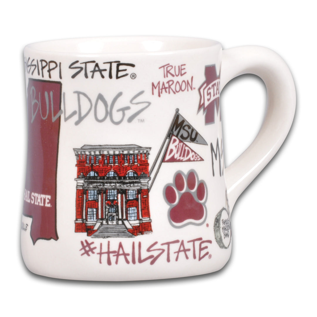 Magnolia Lane Icon Mug - Mississippi State